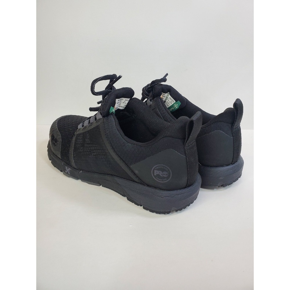 Timberland‎ Safety Shoes Womens 6M Black Radius Composite Steel Toe Fatigue Pro - Picture 4 of 10